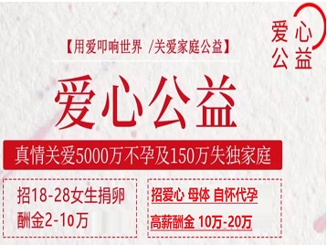 南木林捐卵助孕生子 爱心志愿者招募